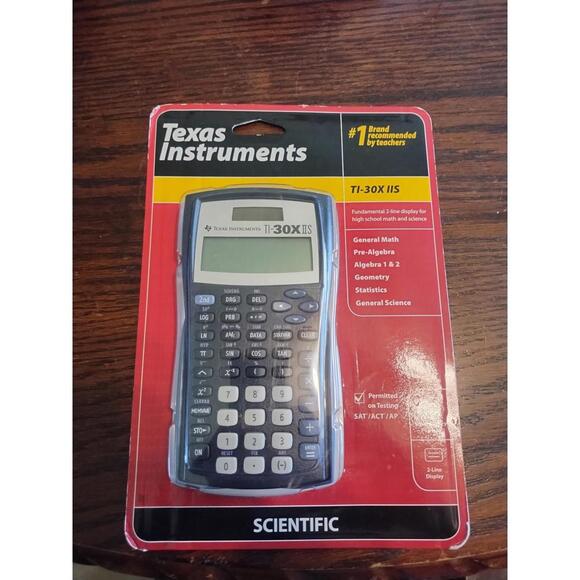 Texas Instruments TI-30X IIS 2-Line Scientific Calculator - Picture 1 of 2
